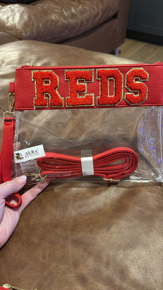 REDS Clear Game Day Purse