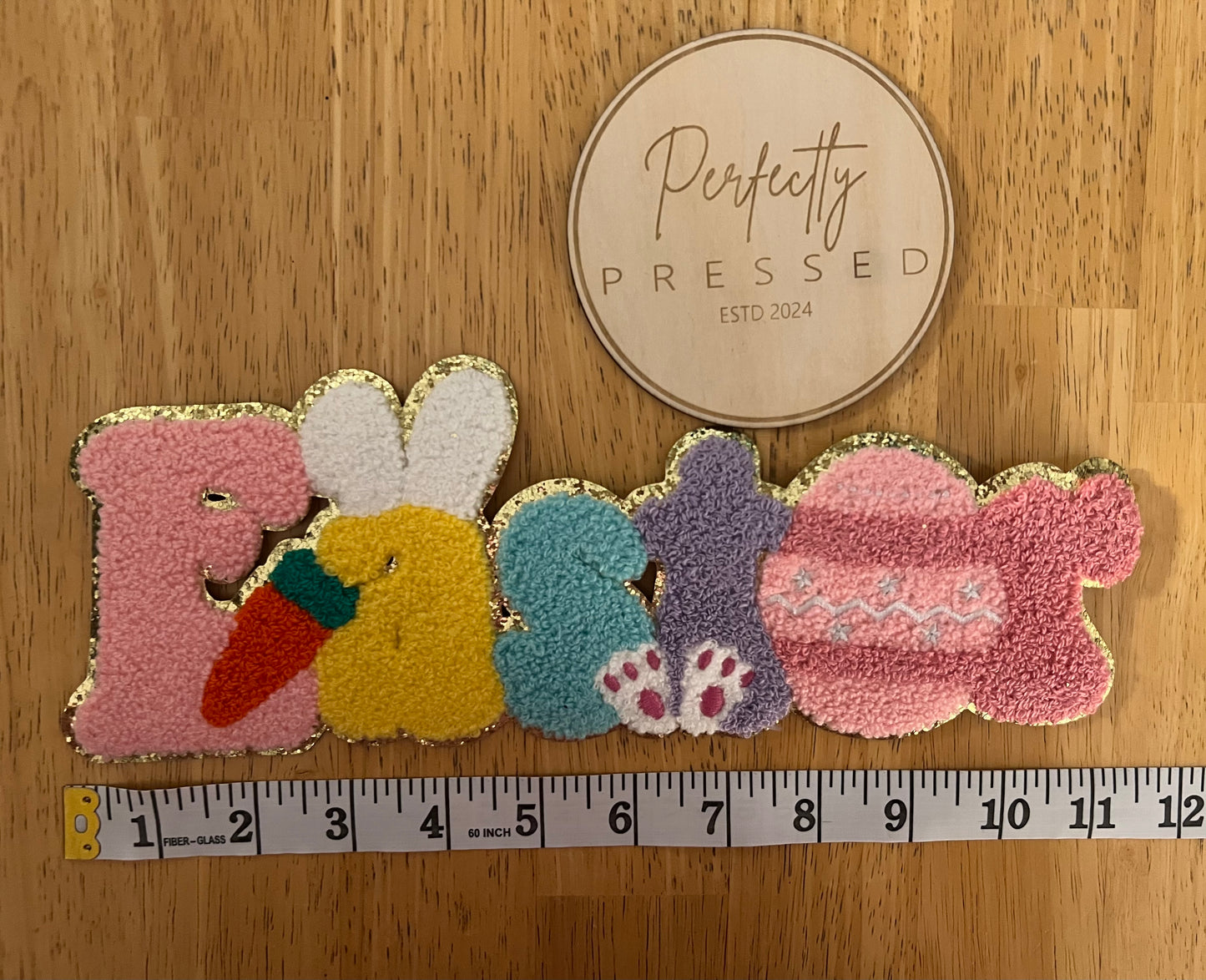 Easter Chenille Patch