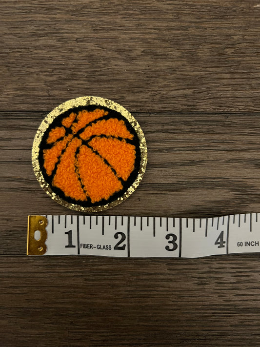 Basketball Chenille Patch