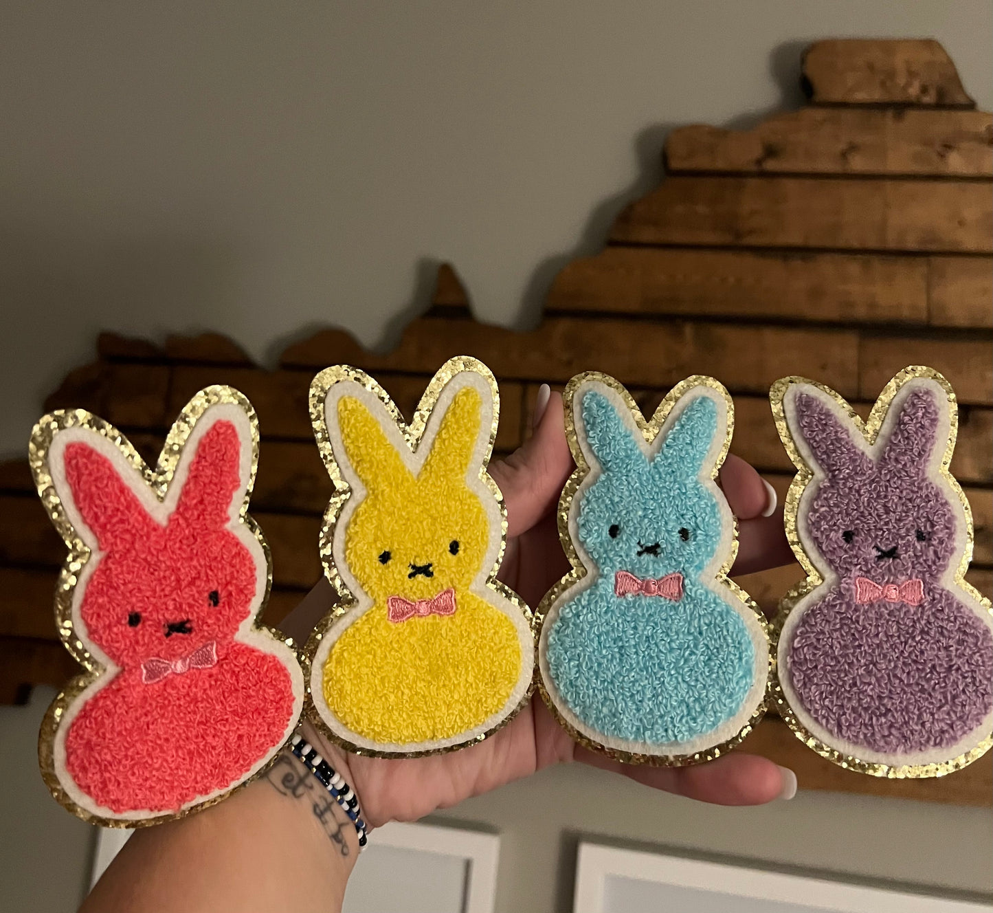 Bunnies Chenille Patch