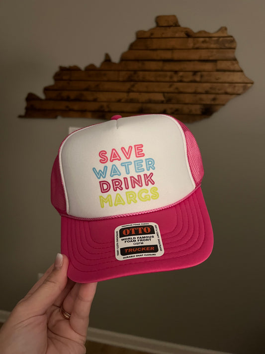 Save Water, Drink Margs Hat