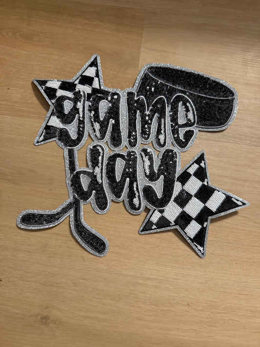 Hockey Sequin Patch
