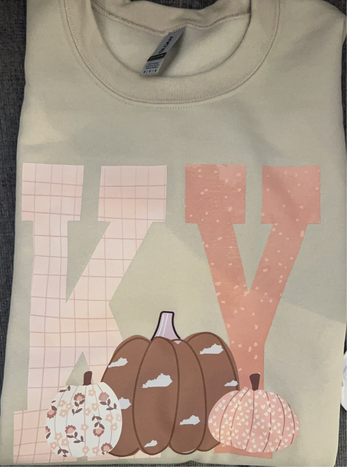 KY Pumpkin Beige Sweatshirt