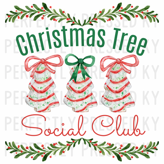 Christmas Tree Social Club PNG