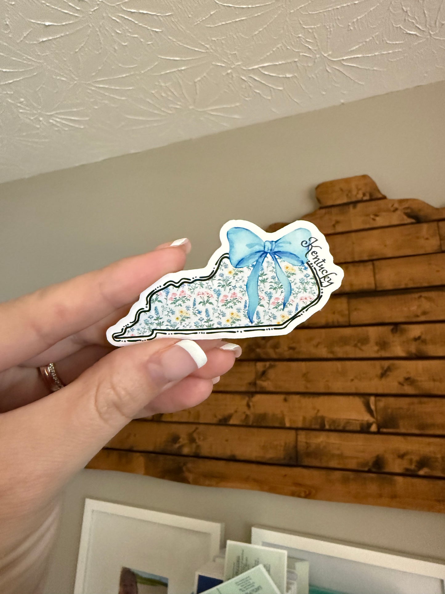 Floral KY Sticker