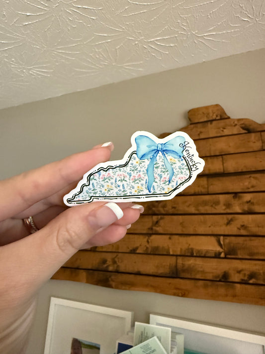 Floral KY Sticker