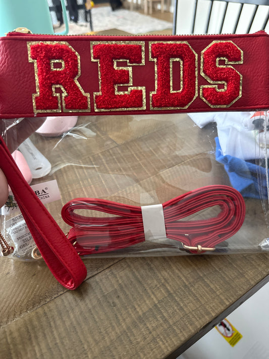 REDS Game Day Clear Purse