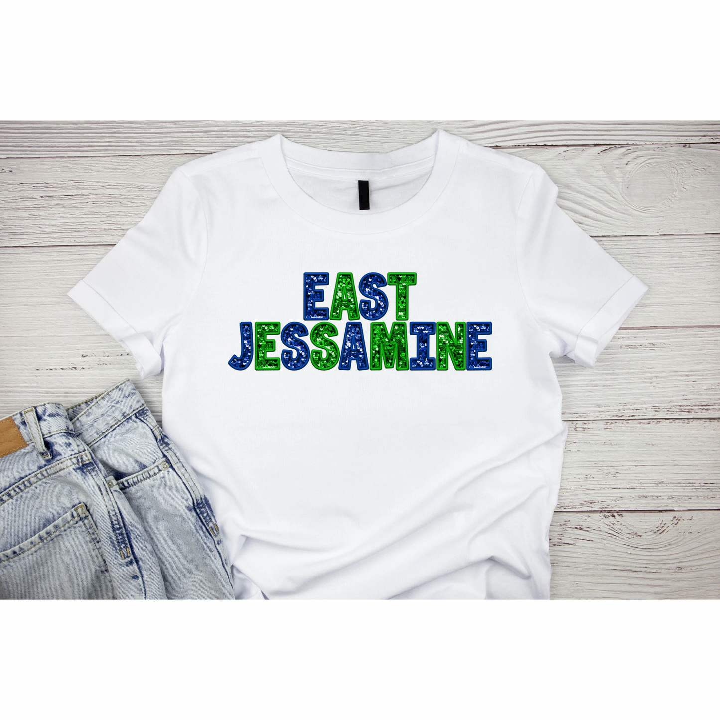 Faux Sequin - East Jessamine (mixed)