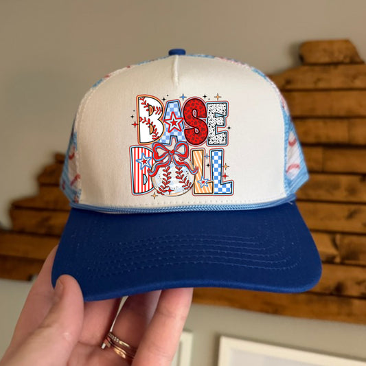 Pretty baseball mesh hat