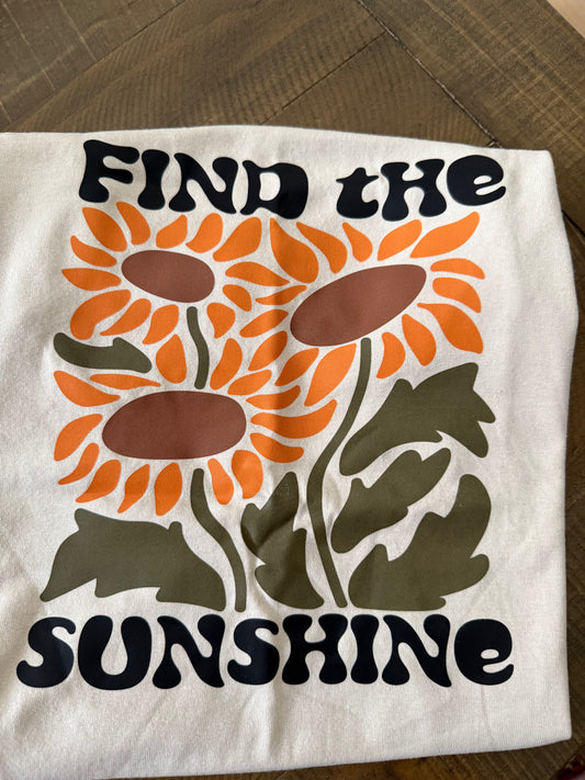 Find the Sunshine - Ivory Tee