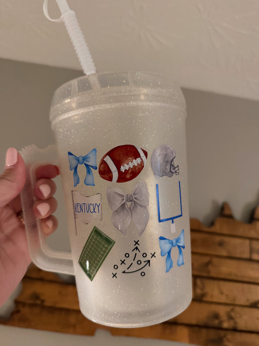 Football Coquette MEGA Trucker Mug