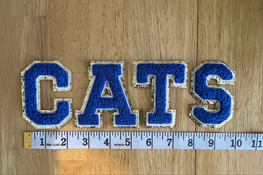 CATS Chenille Patches