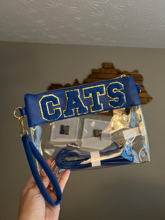 CATS Clear Game Day purse