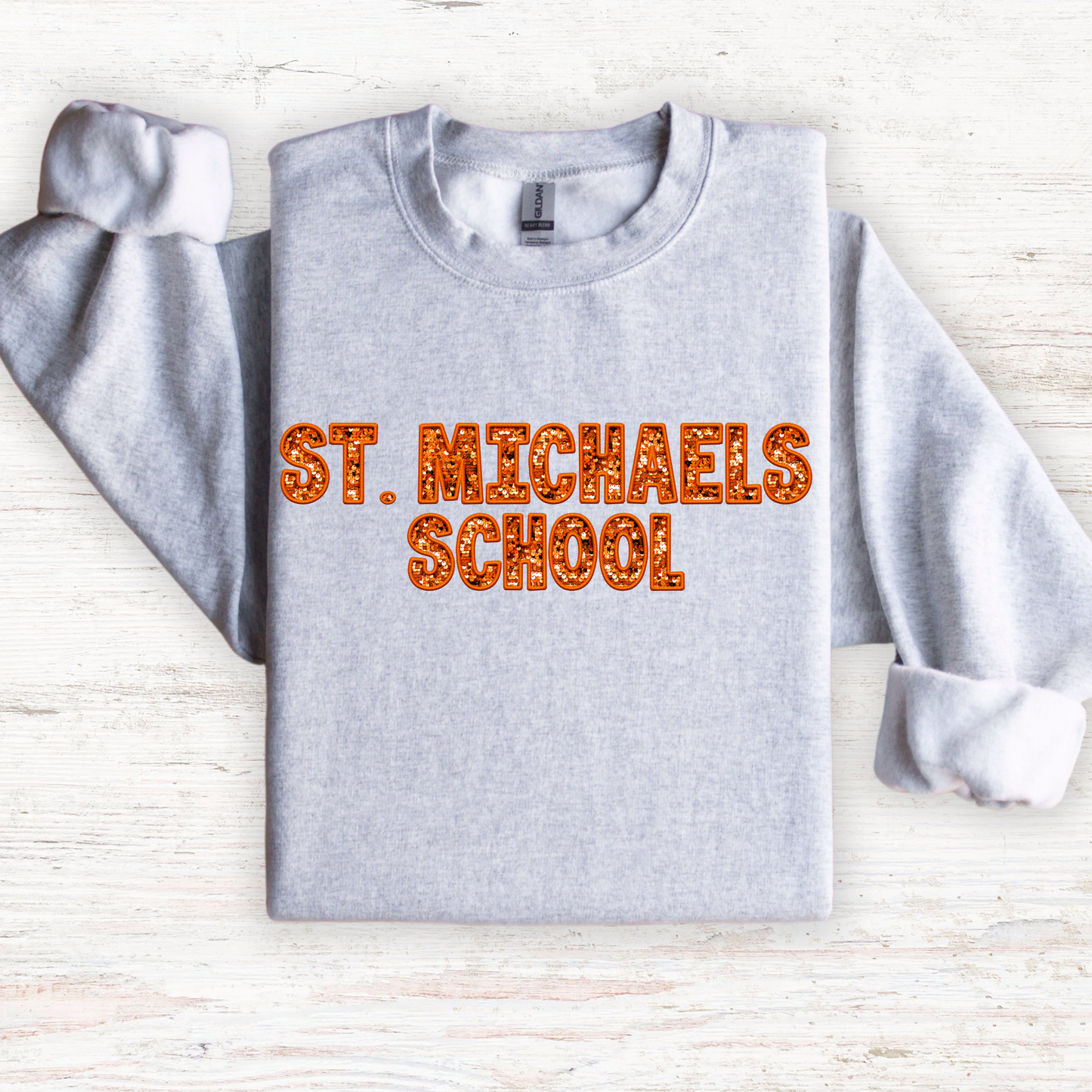 SMS Faux Sequin TEE - Choose Room Color
