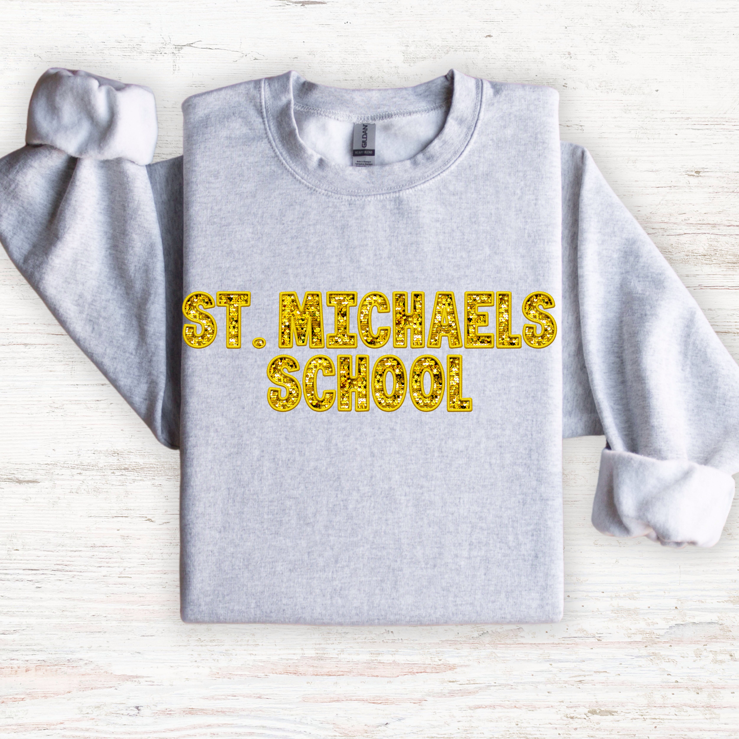 SMS Faux Sequin TEE - Choose Room Color