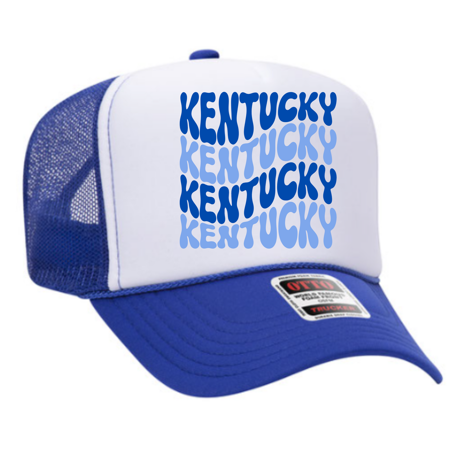 Kentucky Blue Wavy Hat