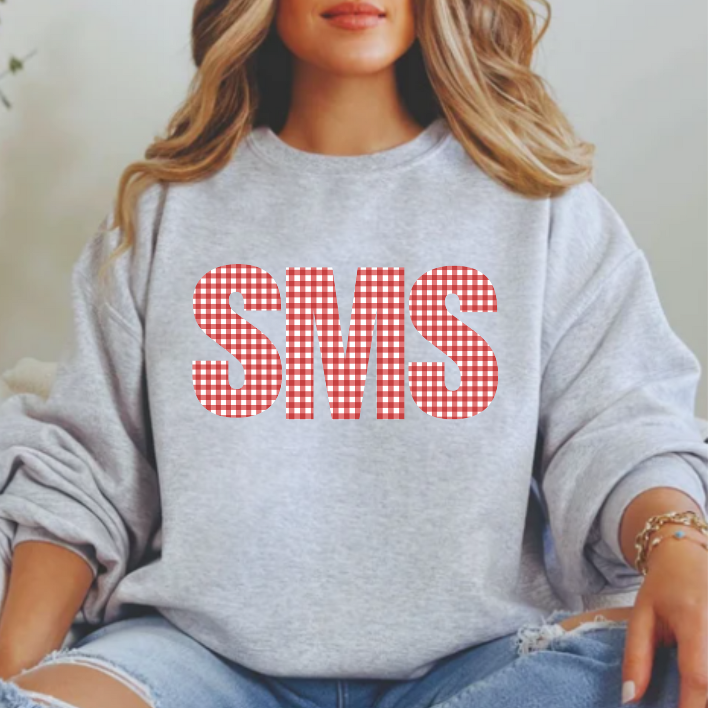 SMS Checkered TEE - Choose Room Color