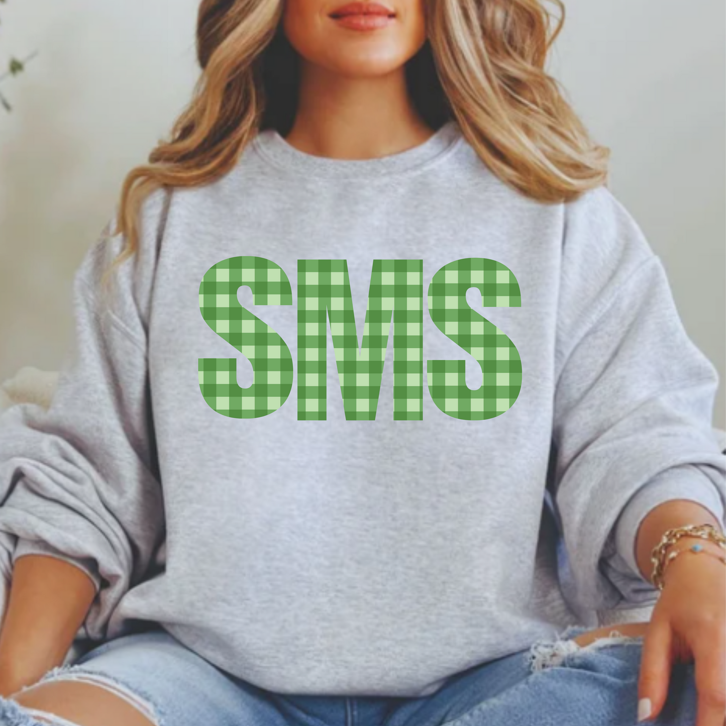 SMS Checkered TEE - Choose Room Color