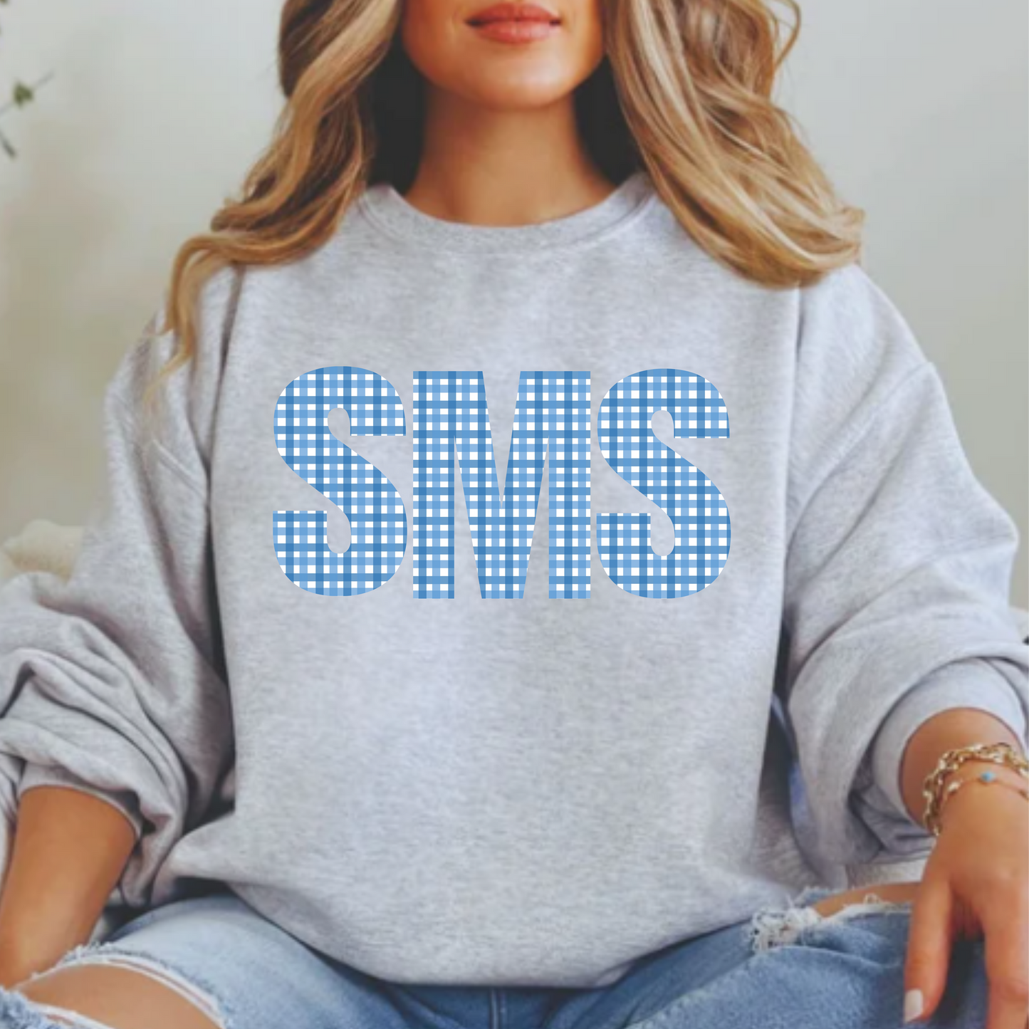 SMS Checkered TEE - Choose Room Color