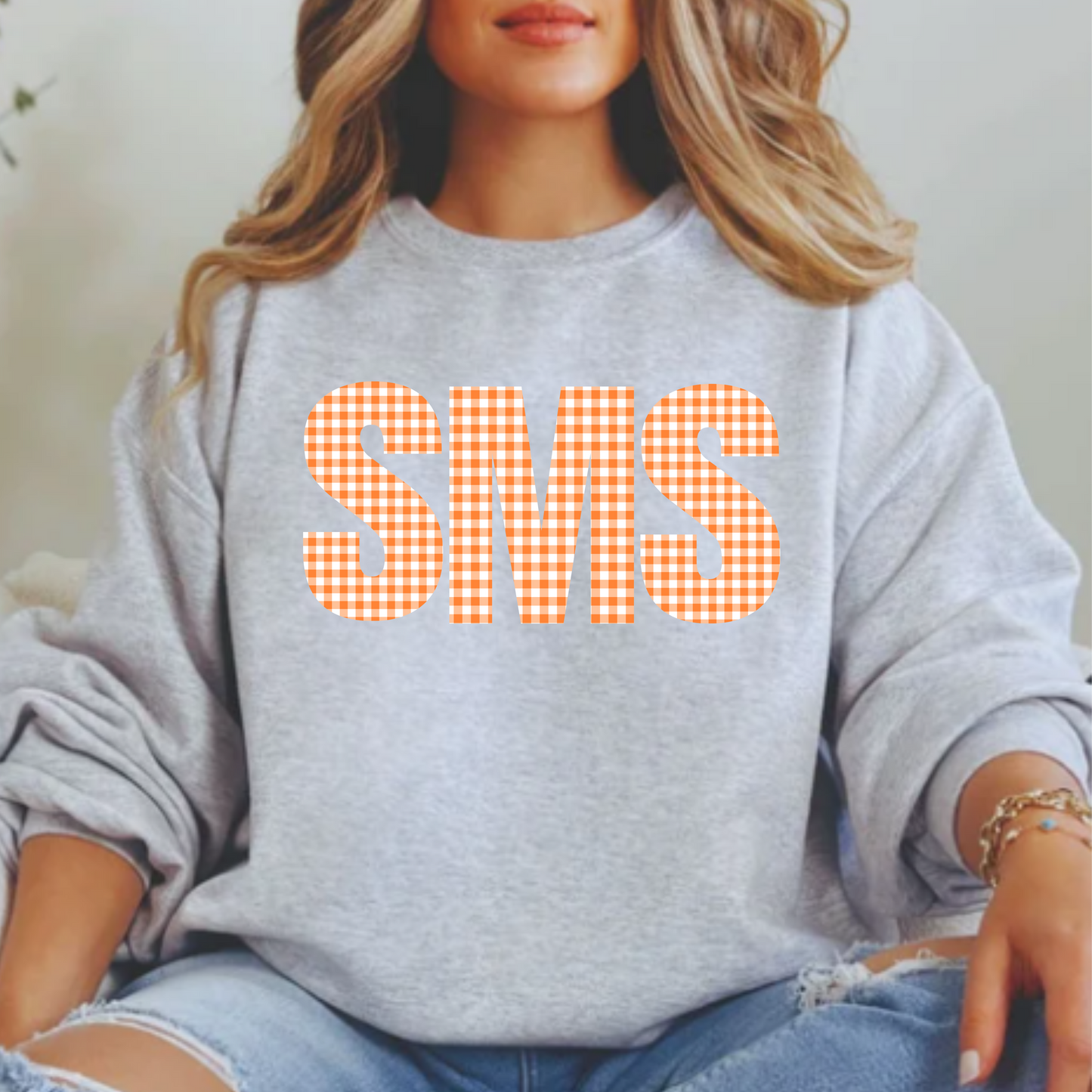 SMS Checkered TEE - Choose Room Color