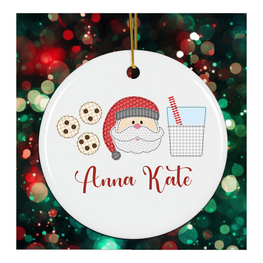 Personalized Christmas Trio Ornament