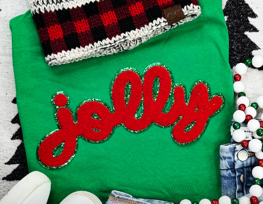 Jolly Chenille Patch