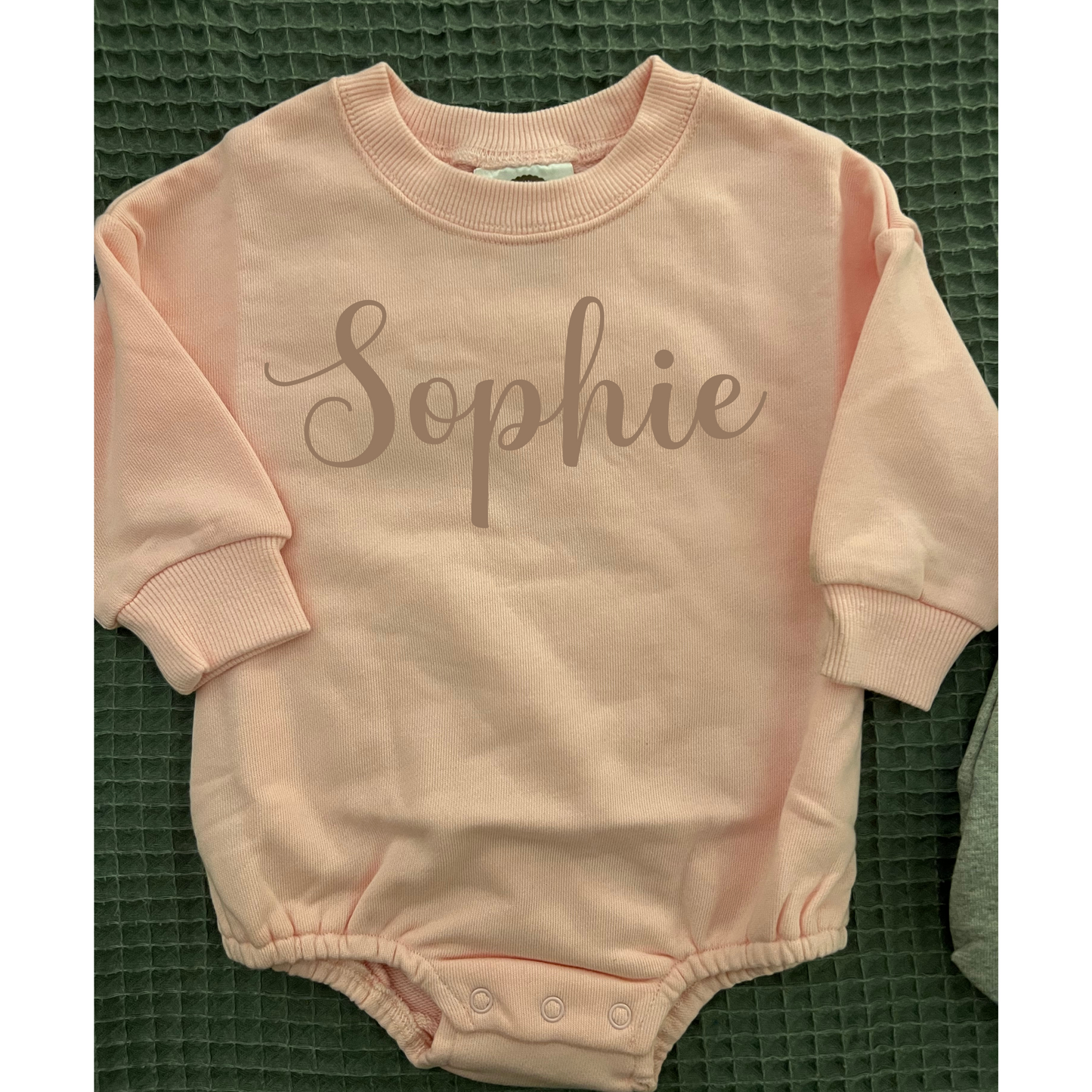 Custom Name Sweatshirt Bubble