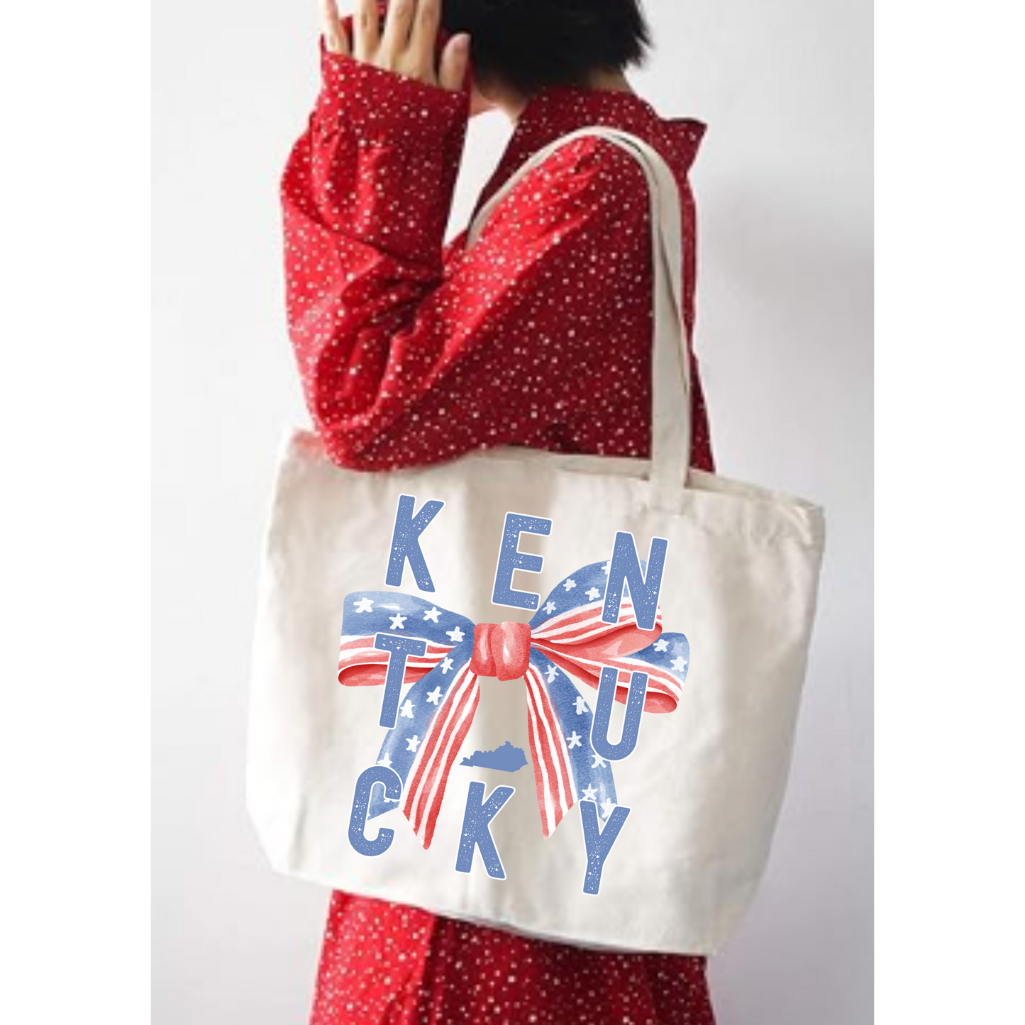 Kentucky Bow Tote Bag