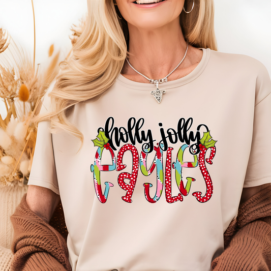Holly Jolly Brushstroke