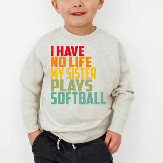 Kids - My Sister Plays Softball