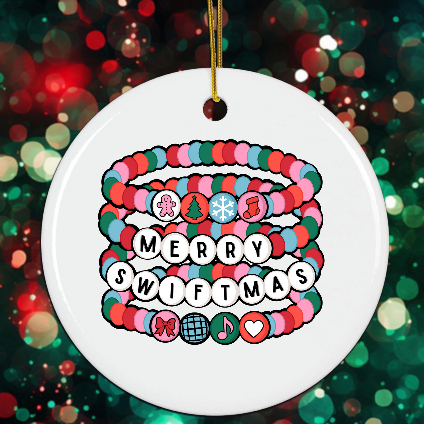 Merry Swiftmas Friendship Bracelets Ornament