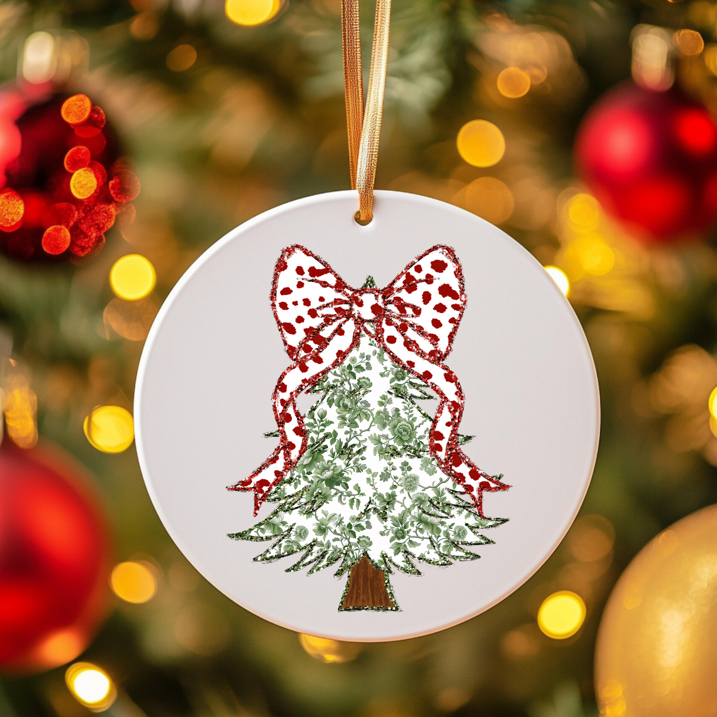 Pretty Tree Christmas Ornament