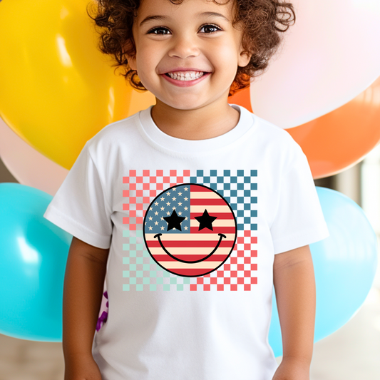Smiley Checkered Flag