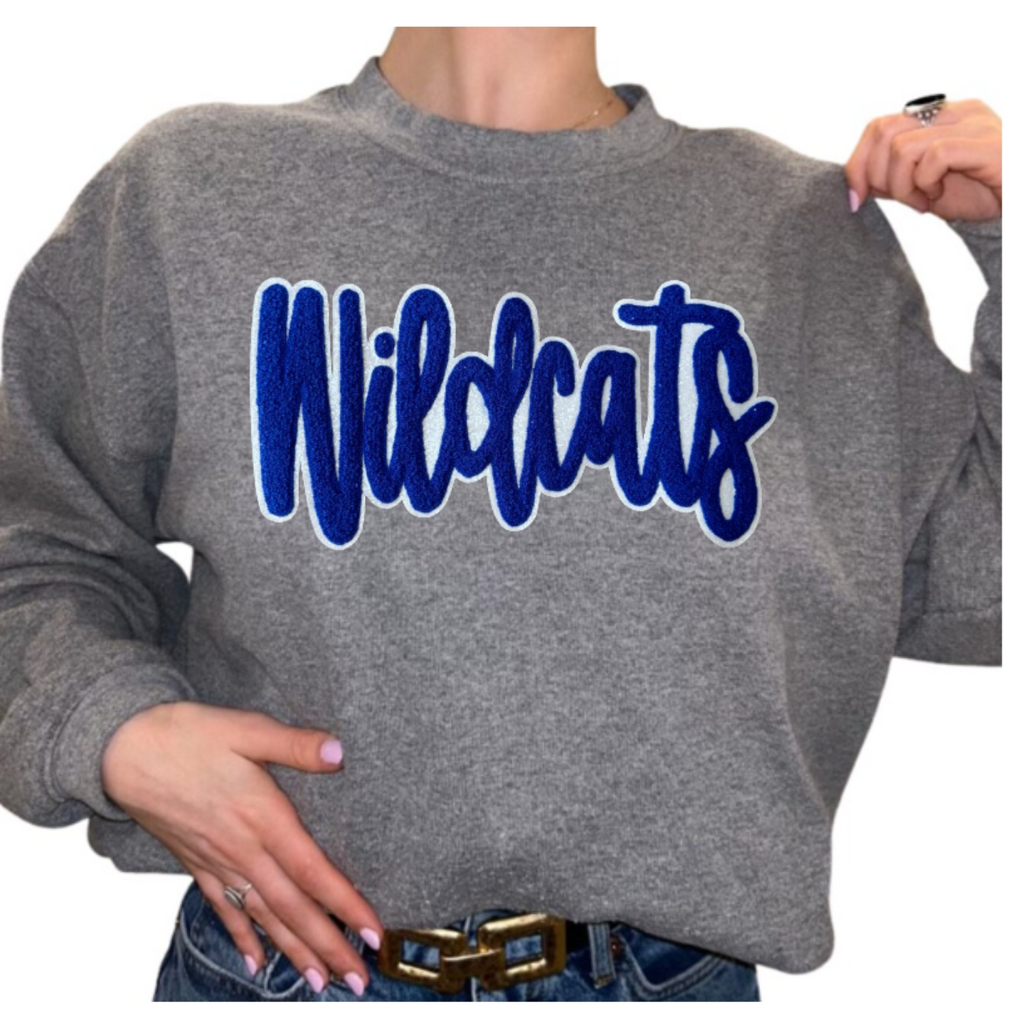 Wildcats Glitter Patch