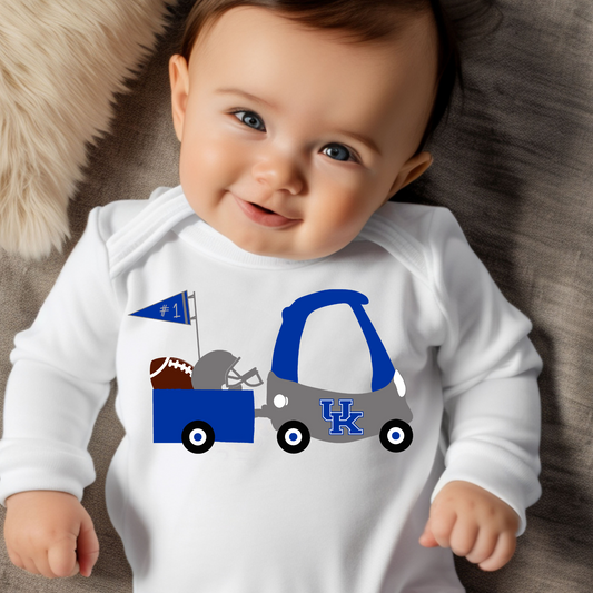 Kentucky Cozy Coupe Onesie