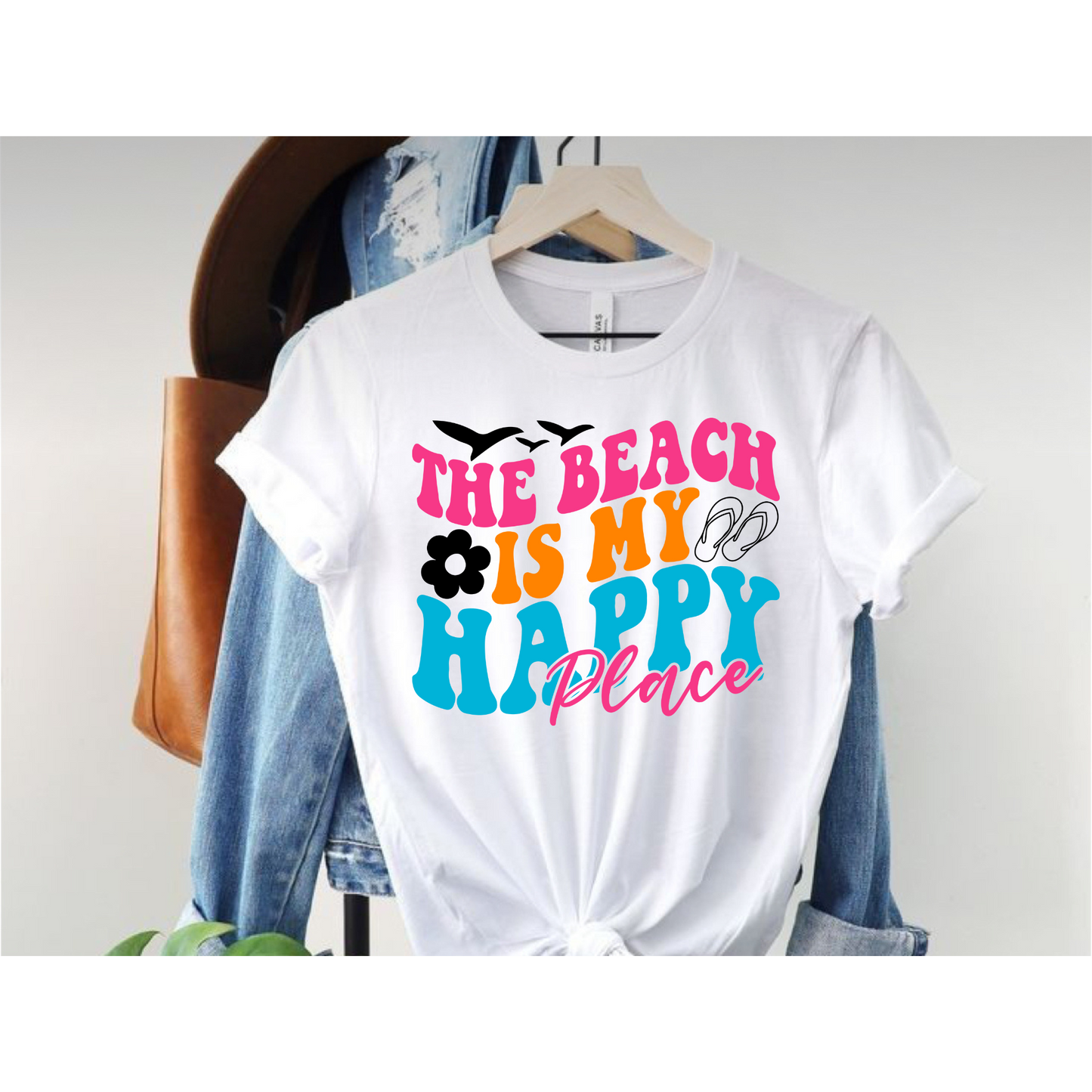 Beach is My Happy Place Tee