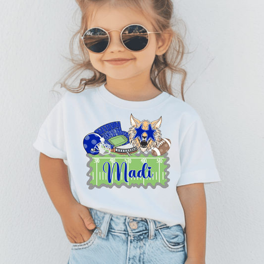 Personalized Wildcats Touchdown!