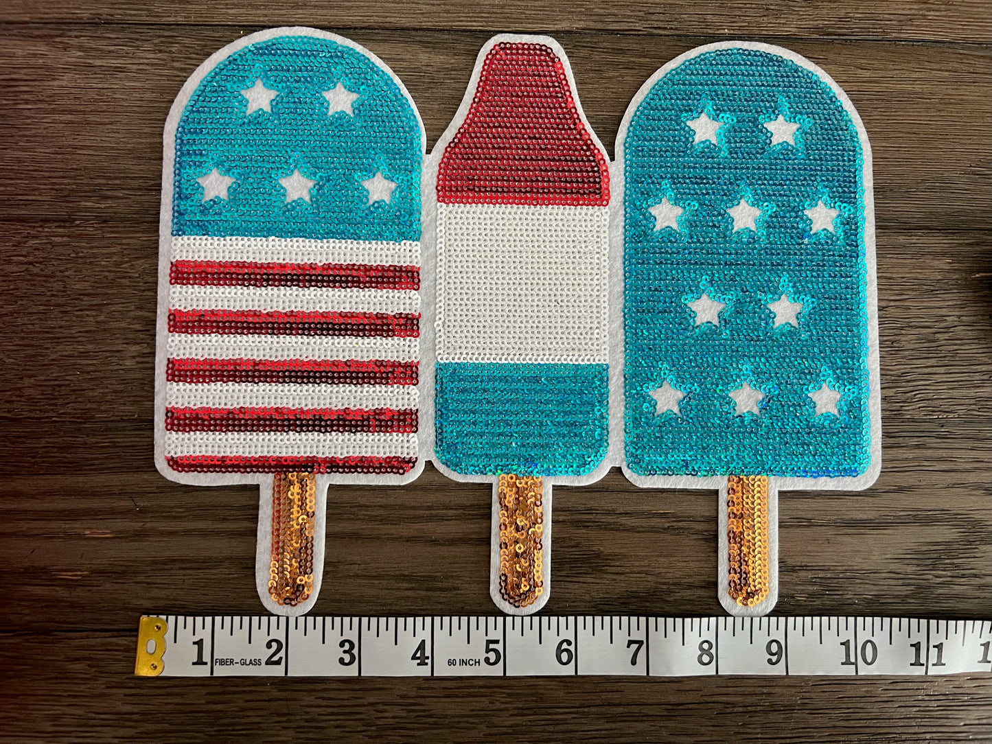 Popsicle Sequin Patch