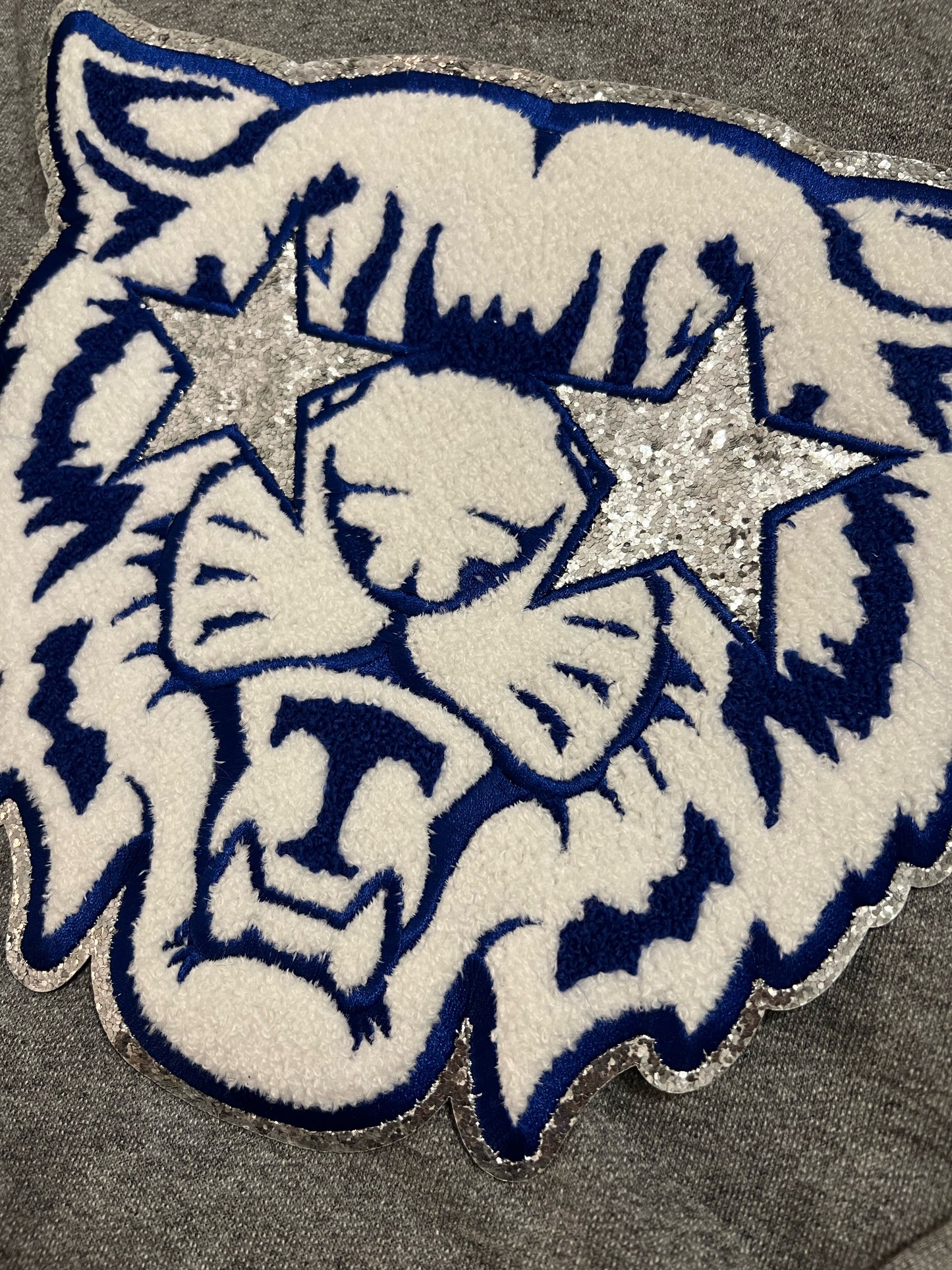 Wildcat Star Eyes Glitter Patch